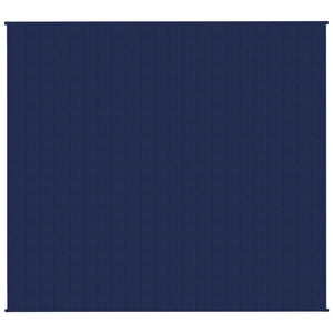 vidaXL Weighted Blanket Blue 200x230 cm 9 kg Fabric