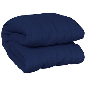 vidaXL Weighted Blanket Blue 200x230 cm 13 kg Fabric