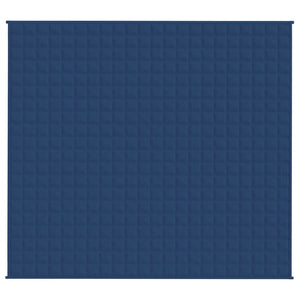 vidaXL Weighted Blanket Blue 200x230 cm 13 kg Fabric