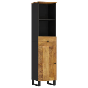 vidaXL Bathroom Cabinet 38x33x160 cm Solid Wood Mango