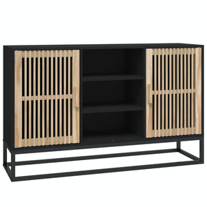 vidaXL Sideboard Black 105x30x65 cm Engineered Wood