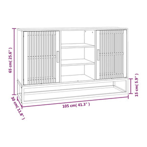 vidaXL Sideboard 105x30x65 cm Engineered Wood