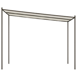 vidaXL Gazebo White 3x3 m 180 g/m² Fabric and Steel