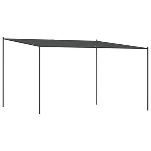 vidaXL Gazebo Anthracite 4x4 m 180 g/m² Fabric and Steel