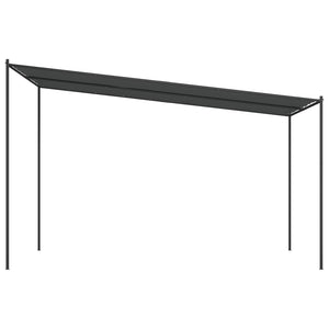 vidaXL Gazebo Anthracite 4x4 m 180 g/m² Fabric and Steel