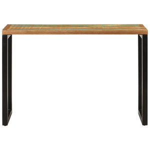 vidaXL Console Table 110x35x75 cm Solid Wood Reclaimed