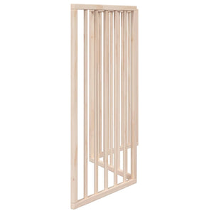 vidaXL Dog Gate Foldable 3 Panels 150 cm Poplar Wood