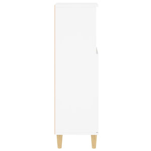 vidaXL Bathroom Cabinet White 30x30x100 cm Engineered Wood