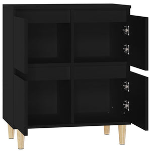 vidaXL Sideboard Black 60x35x70 cm Engineered Wood