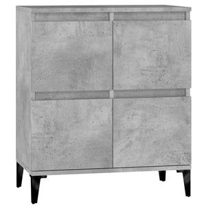 vidaXL Sideboard Concrete Grey 60x35x70 cm Engineered Wood