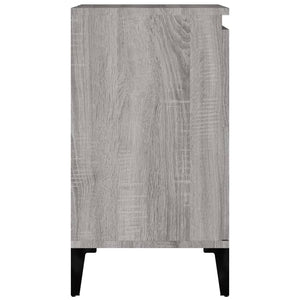 vidaXL Sink Cabinet Grey Sonoma 58x33x60 cm Engineered Wood