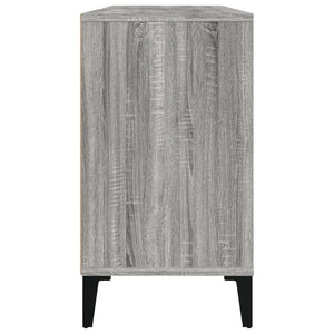 vidaXL Sink Cabinet Grey Sonoma 80x33x60 cm Engineered Wood