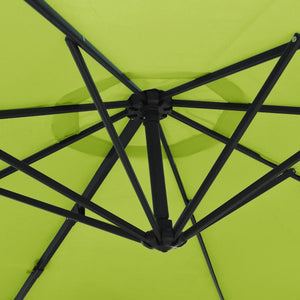 vidaXL Wall-mounted Parasol Apple Green 290 cm