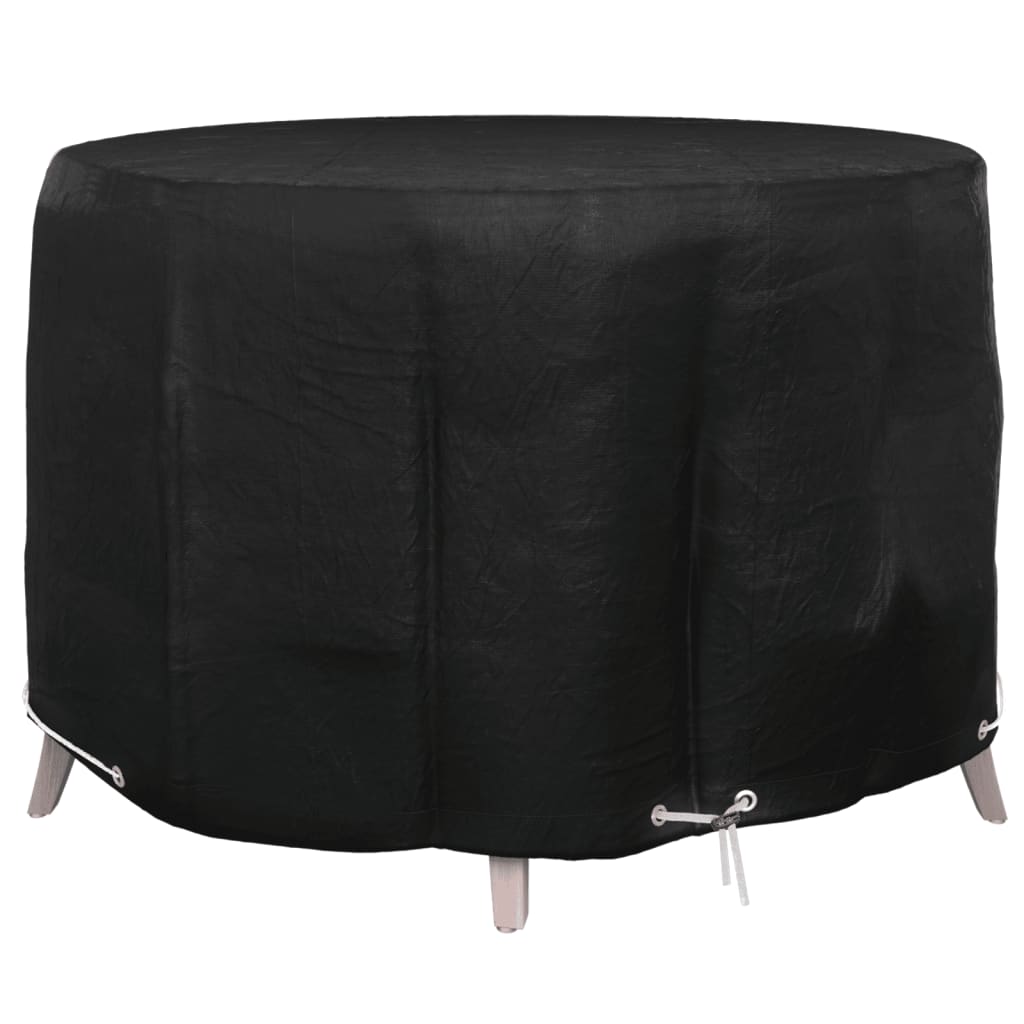 vidaXL Garden Furniture Cover 6 Eyelets Ø125x75 cm Round