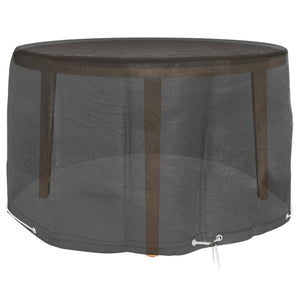 vidaXL Garden Furniture Cover 6 Eyelets Ø125x75 cm Round