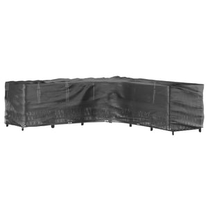 vidaXL L-Shaped Garden Furniture Cover 18 Eyelets 220x285x80 cm