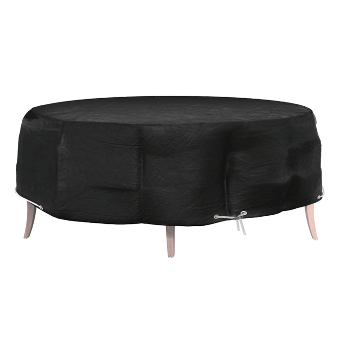 vidaXL Island Lounge Cover 8 Eyelets Ø188x50 cm Round