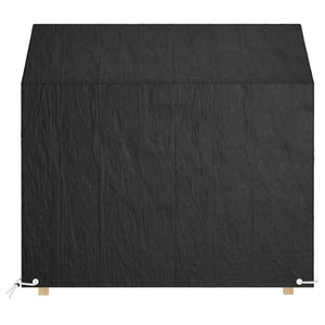 vidaXL Graden Bench Cover 8 Eyelets 130x70x70/88 cm Polyethylene