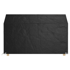 vidaXL Garden Bench Cover 8 Eyelets 190x70x70/88 cm Polyethylene