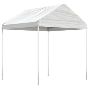 vidaXL Gazebo with Roof White 8.92x2.28x2.69 m Polyethylene