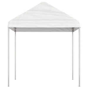 vidaXL Gazebo with Roof White 8.92x2.28x2.69 m Polyethylene