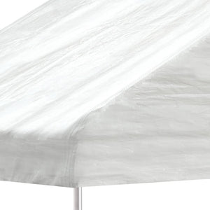 vidaXL Gazebo with Roof White 8.92x2.28x2.69 m Polyethylene