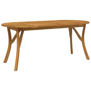 vidaXL Garden Table 200x90x75 cm Solid Wood Acacia