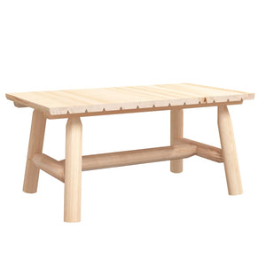 vidaXL Coffee Table 90x50x41 cm Solid Wood Spruce