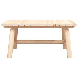 vidaXL Coffee Table 90x50x41 cm Solid Wood Spruce