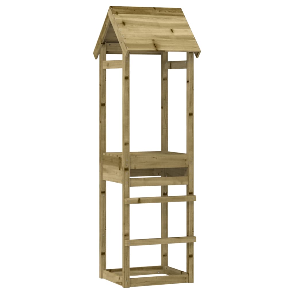 vidaXL Play Tower 53x46.5x194 cm Impregnated Wood Pine