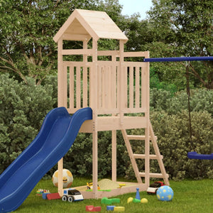 vidaXL Outdoor Playset 53x110x214 cm Solid Wood Pine