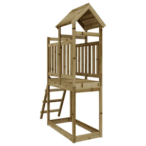 vidaXL Outdoor Playset 53x110x214 cm Impregnated Wood Pine