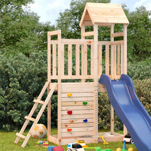 vidaXL Outdoor Playset 52.5x110.5x214 cm Solid Wood Pine