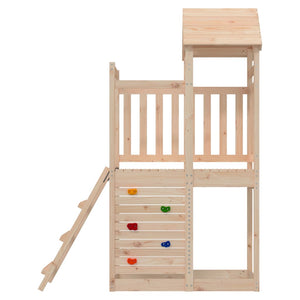 vidaXL Outdoor Playset 52.5x110.5x214 cm Solid Wood Pine