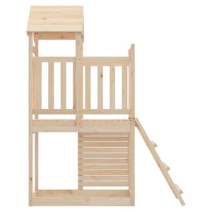 vidaXL Outdoor Playset 52.5x110.5x214 cm Solid Wood Pine