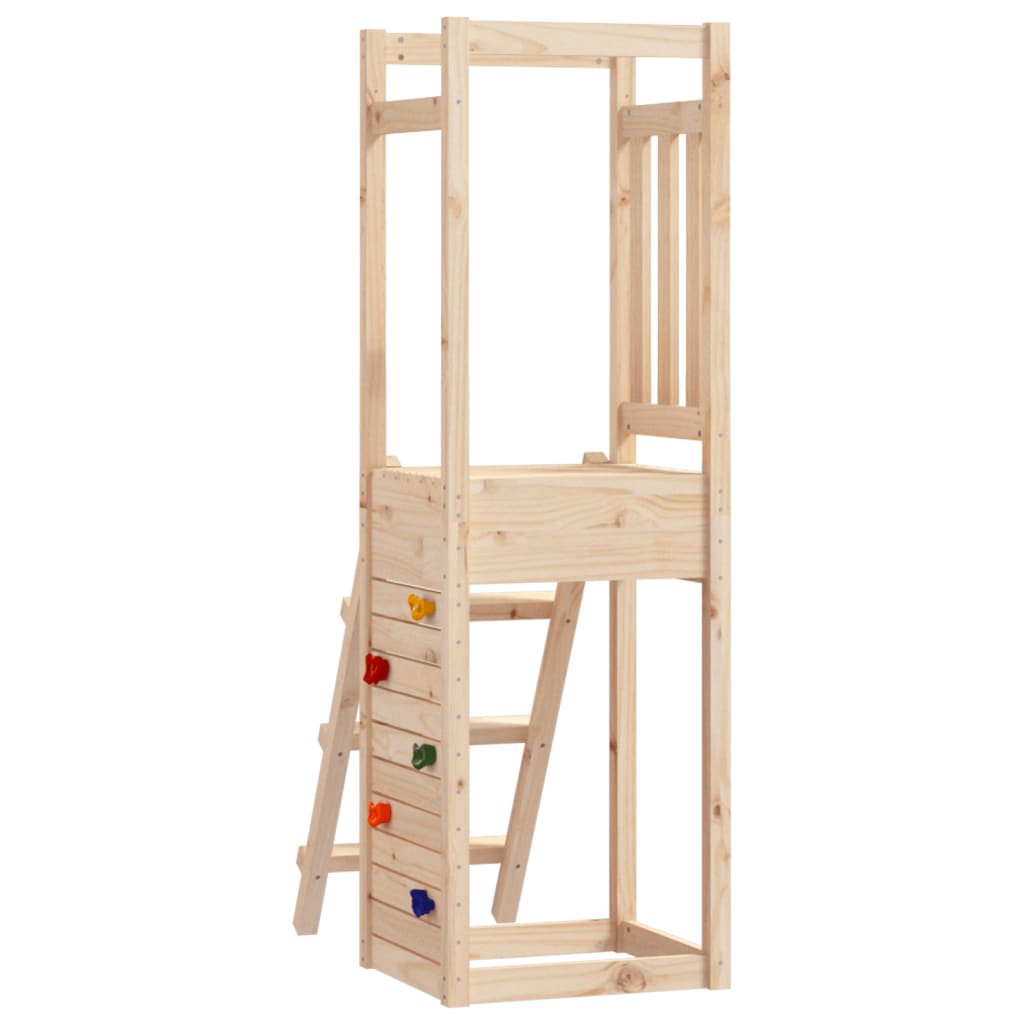 vidaXL Outdoor Playset 53x46.5x169 cm Solid Wood Pine