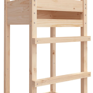 vidaXL Play Tower 53x46.5x169 cm Solid Wood Pine