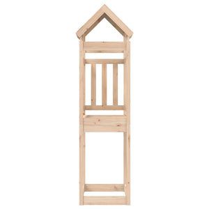 vidaXL Play Tower 52.5x110.5x214 cm Solid Wood Pine