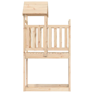 vidaXL Play Tower 52.5x110.5x214 cm Solid Wood Pine