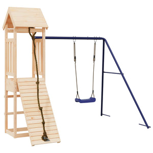 vidaXL Outdoor Playset Solid Wood Pine