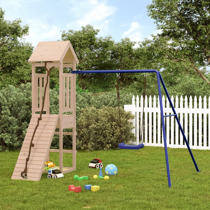 vidaXL Outdoor Playset Solid Wood Pine