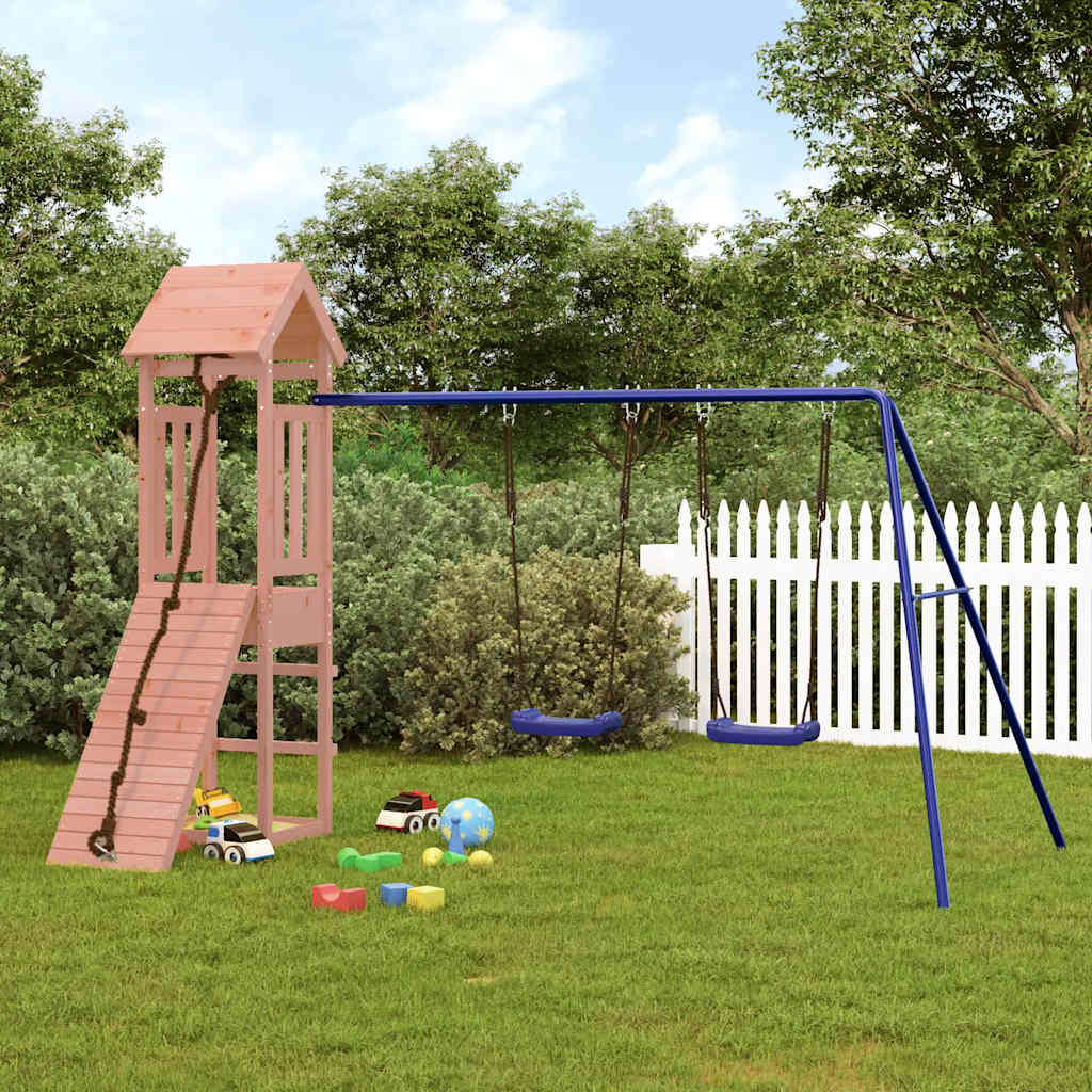 vidaXL Outdoor Playset Solid Wood Douglas