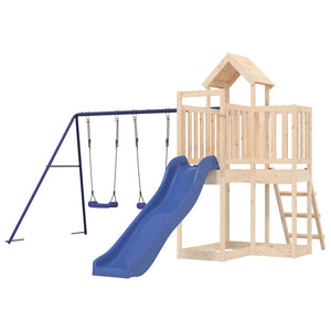 vidaXL Outdoor Playset Solid Wood Pine