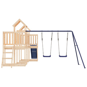 vidaXL Outdoor Playset Solid Wood Pine