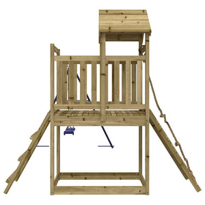 vidaXL Outdoor Playset Impregnated Wood Pine