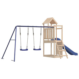 vidaXL Outdoor Playset Solid Wood Pine