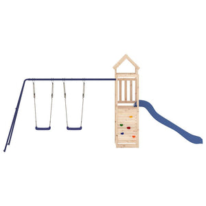 vidaXL Outdoor Playset Solid Wood Pine