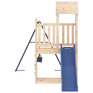 vidaXL Outdoor Playset Solid Wood Pine