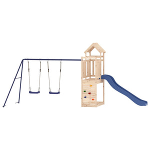 vidaXL Outdoor Playset Solid Wood Pine