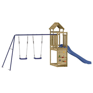 vidaXL Outdoor Playset Impregnated Wood Pine